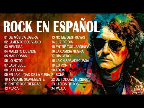 Lo Mejor del Rock Latino 🎸 Rock En Español 80s y 90s Maná, Hombres G, Soda Stereo, Enanitos Verdes