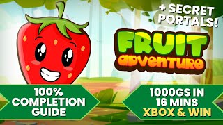 Fruit Adventure - 100% Walkthrough Guide (1000GS in 16 Mins + Stack)