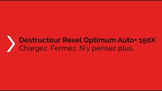Rexel 2020150X Auto+ 150X – Destructeur de Documents