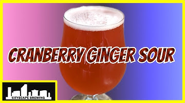 Cranberry Ginger Kettle Sour - All Grain Brew Day step-by-step instructions.
