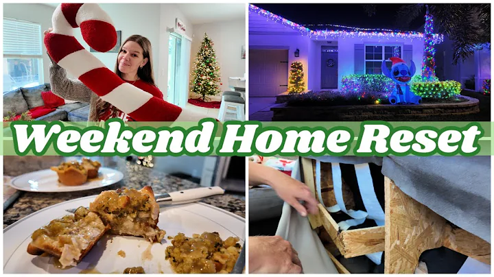 Weekend Reset | Clean With Me, Shopping Haul & Christmas Prep