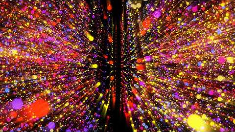 Particles Video Footage - Background Video Particle Wave  4K - No Copyright Video