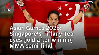 Asian Games 2026: Singapore's Tiffany Teo advances to MMA gold-medal bout