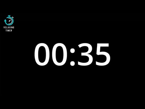 35 SECOND TIMER WITH SOUND ALARM FOR LAST THREE SECONDS