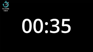35 SECOND TIMER WITH SOUND ALARM FOR LAST THREE SECONDS