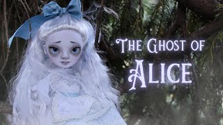 Halloween Collab Custom Shadow High Doll Repaint – The Ghost of Alice – Victorian Ghost Girl