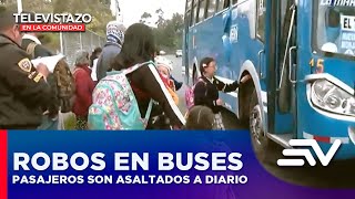 Continúan robos en buses  | Televistazo en la Comunidad Quito by Comunidad Quito Ecuavisa 12,914 views 3 weeks ago 1 hour, 12 minutes