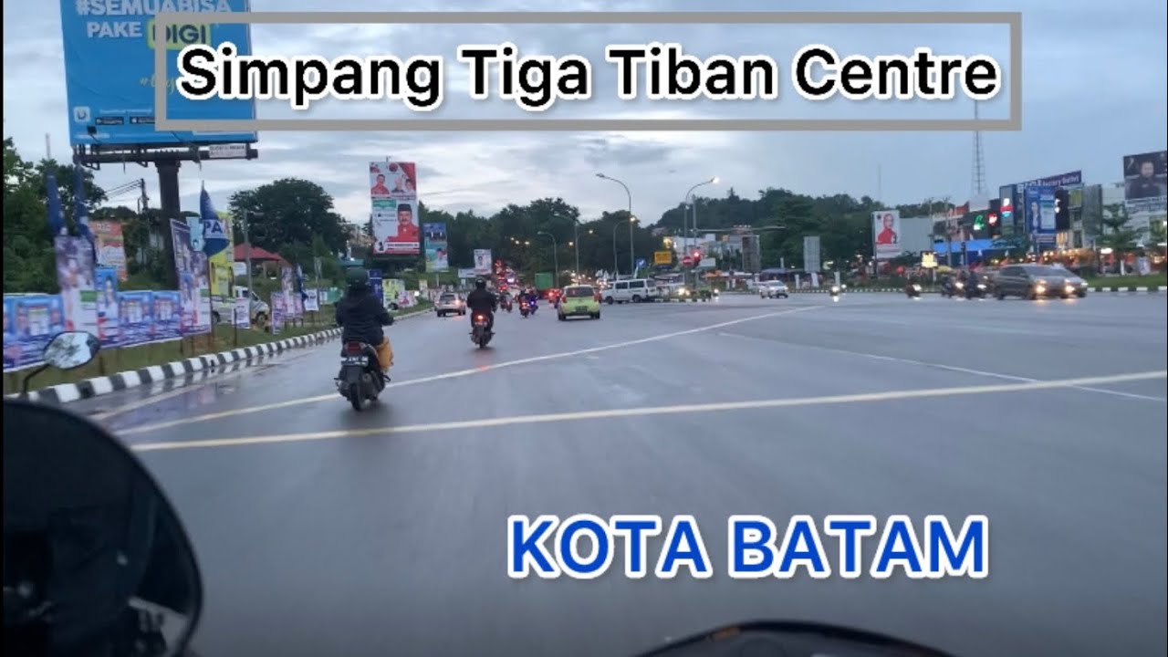 Suasana Terkini Kota Batam 📍Simpang Tiban Center sampai Simpang Tanjung Riau