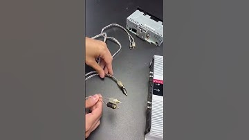 How to connect your head unit to your 4 channel amplifier using two stereo bridged channels.