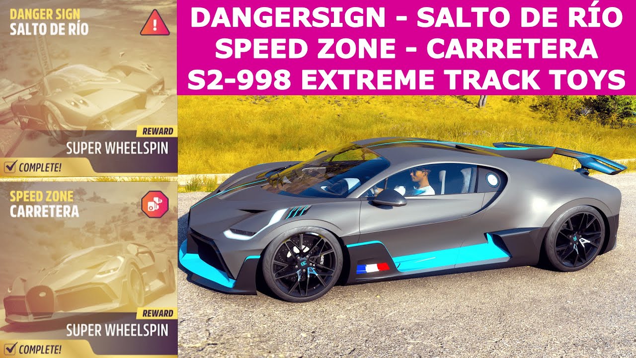 Dangersign & Speed zone SALTO DE RÍO & CARRETERA S1998 EXTREME