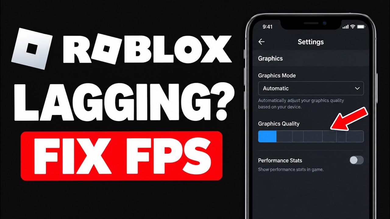 Roblox Lagging on Mobile? Fix Your FPS Fast! Increase Speed 🎮