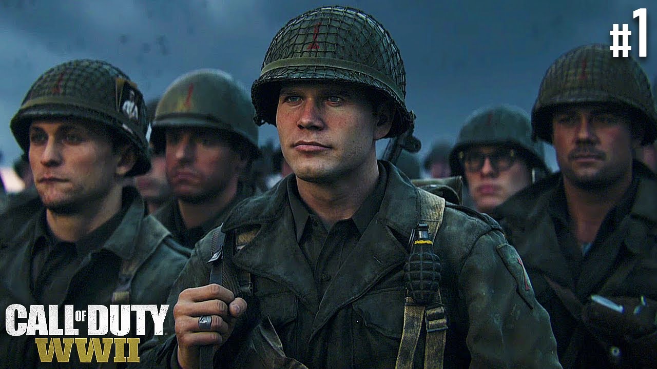 D-DAY IN NORMANDIË! // COD: World War 2 Campaign #1
