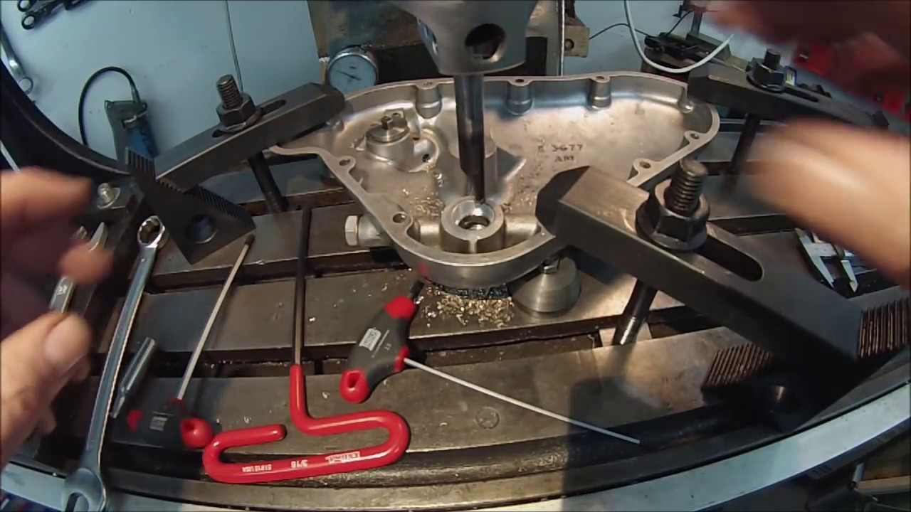 Triumph timing cover seal YouTube