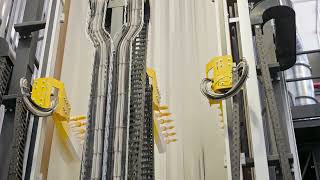 SAT new Vertical Powder Coating Plant in Coroxal, Italy - focus on the Coating Line