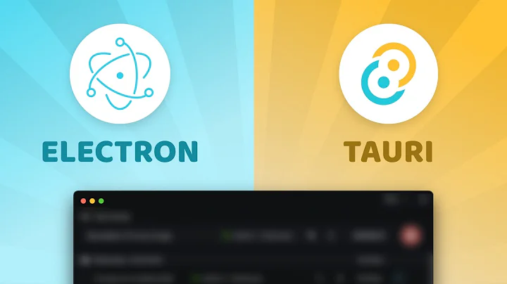 I built a REAL Desktop App with both Tauri and Electron