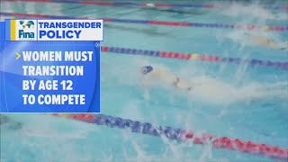 World swimming adopts new policy for transgender athletes