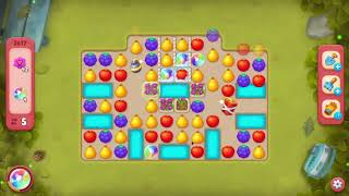 Gardenscapes hard level 2617 16 moves no boosters