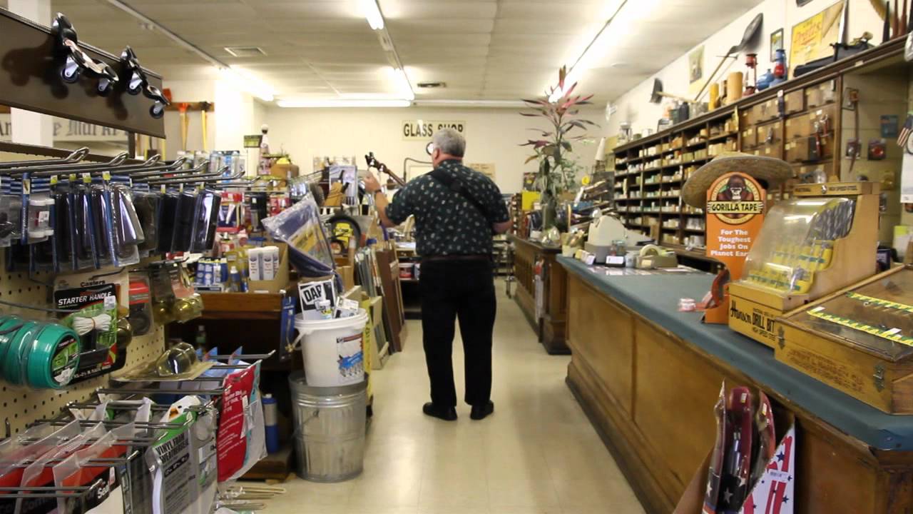 An 'Old Tyme Jam' at Beck & Benedict Hardware YouTube