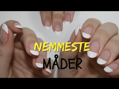 Video: Manikyr For Korte Negler Sommeren 2019: Design Og Fotoideer