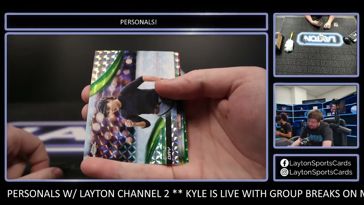 1 Box of 2025 Chrome Tennis Delight for Justin S