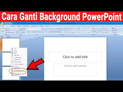 Video: Bagaimanakah saya menukar PowerPoint kepada kunci?