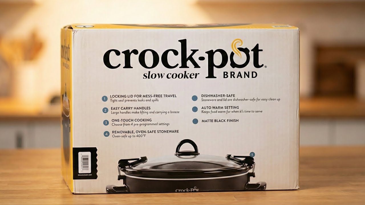 Crock-Pot Cook And Carry 6 Quart Slow Cooker Unboxing & Review 