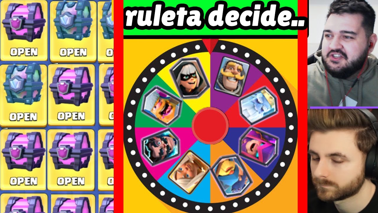 RULETA DECIDE CU CE DECK INTRAM IN MECI VS iRaphahell PE CLASH..