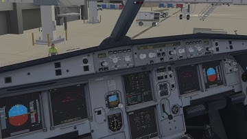 [4K] FlightFactor A320 KPSP to KABQ Full Flight Procedures + RNAV + PilotEdge ATC
