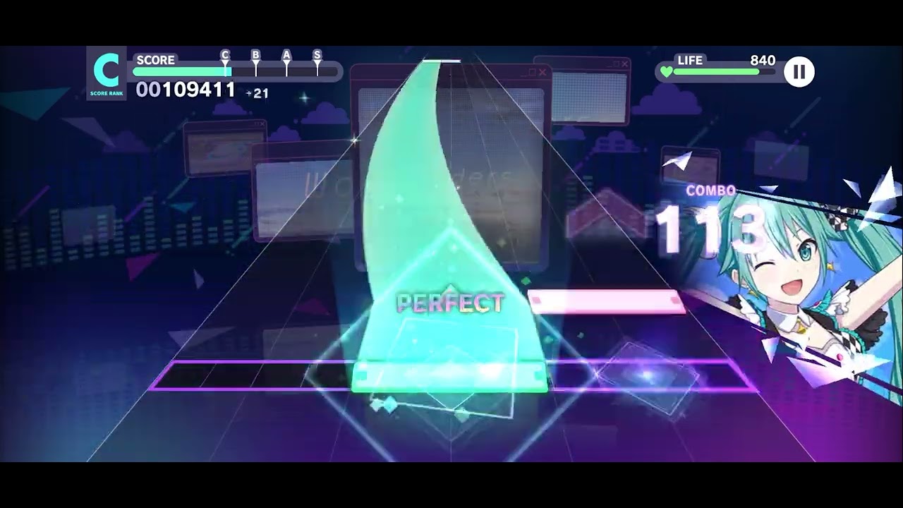 Day 2 of playing a random chart to unlock the master on pjsk