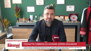 Yozgatta Tarımda Su Kaybına Çözüm Bulundu