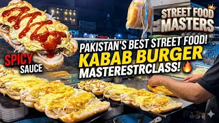 The Ultimate Street Style Egg Burger 🍔🔥 | Spicy Asmr