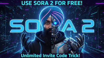 How to Use SORA 2 for FREE | Unlimited Invite Code