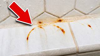 EASIEST Way to Remove Rust Stains From Tile