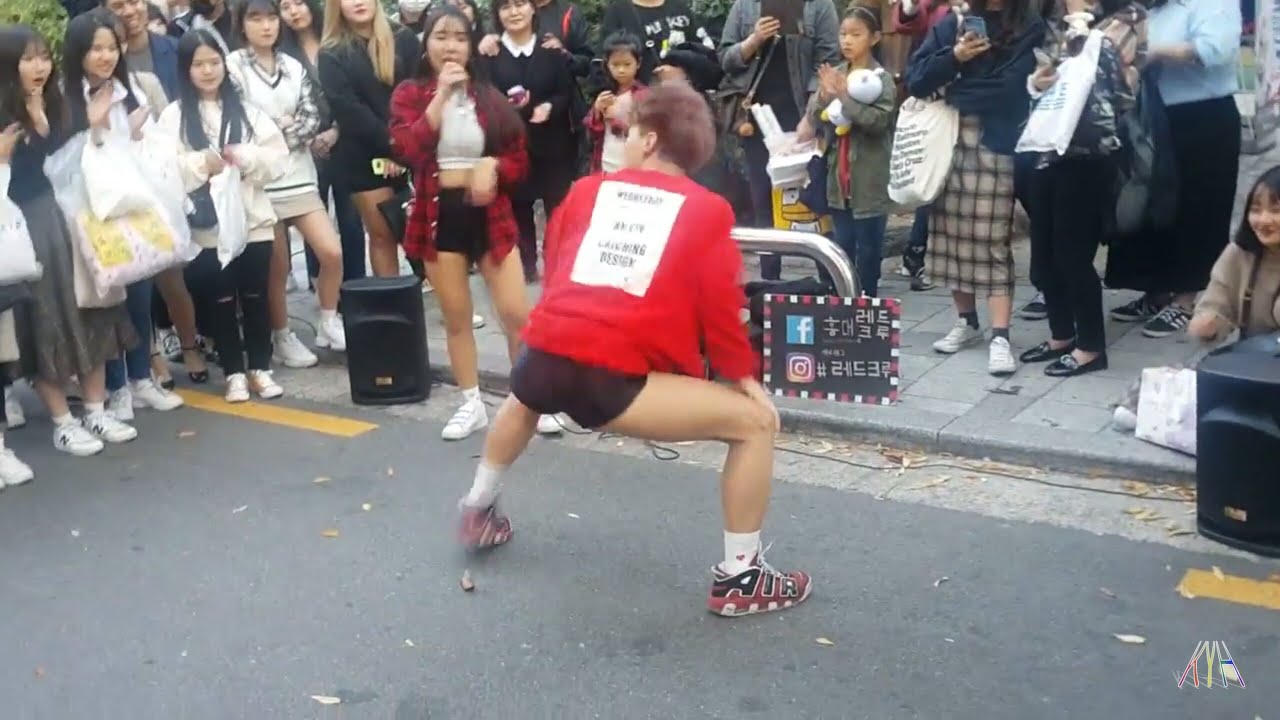 [레드크루☆이강용]프로듀스48☆RUMOR☆COVER 홍대버스킹 2011020토 [HONGDAE KPOP STREET DANCE]
