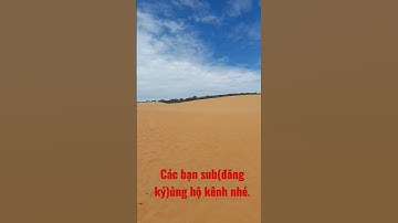 Đồi cát hồng Mũi Né-Phan Thiết rất đẹp.