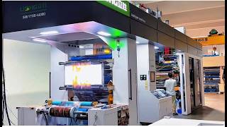 Sleeve Servo CI Flexo Printing Machine with high accuracy easy operation