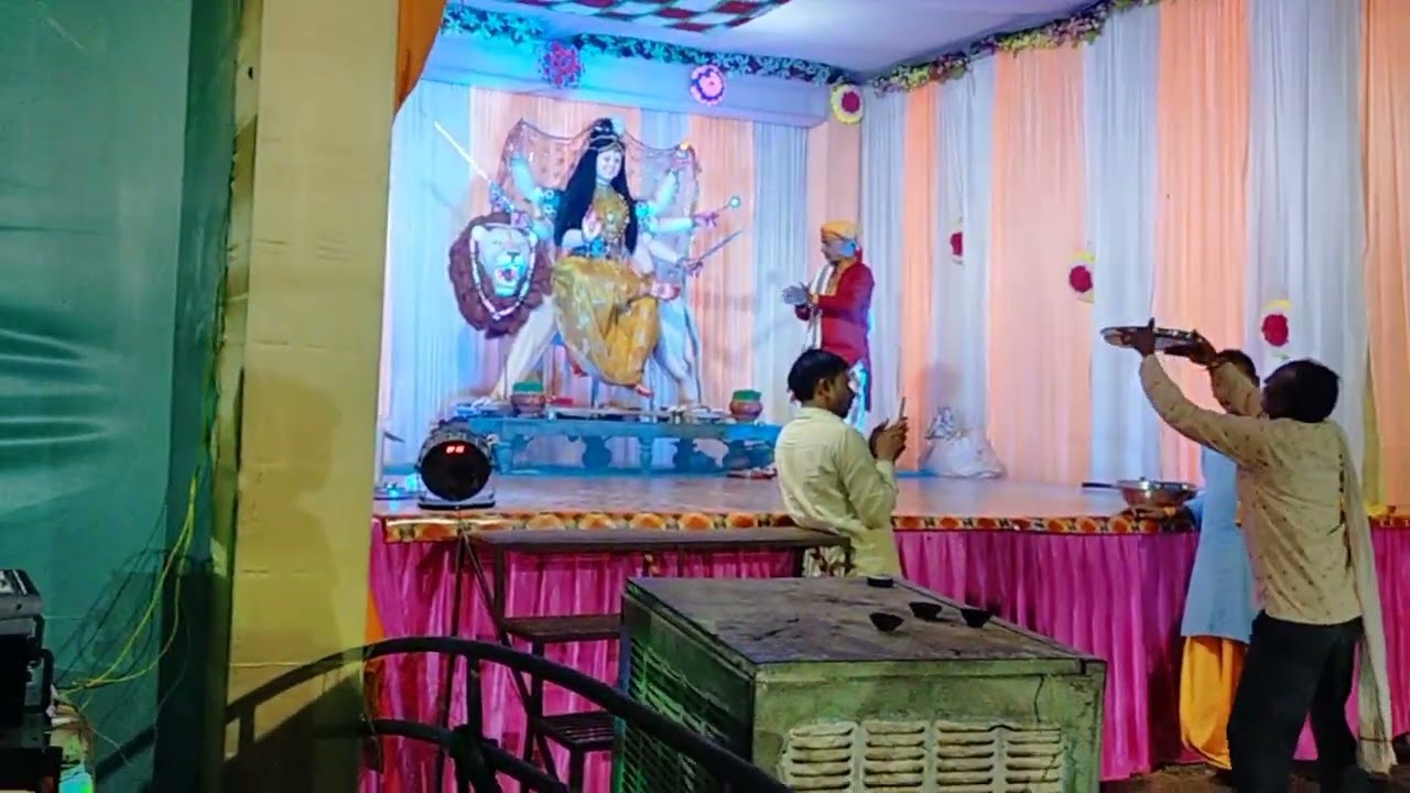 देवी के दरवार में रे देओ🙏 //श्री शारदा जस मंडल मरकाढाना //भौखेड़ी प्रोग्राम नवरात्रि 2022