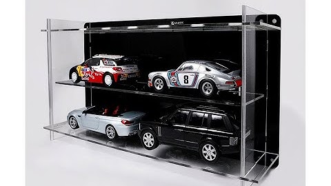 Atlantic Multicase 40016 2x2: For 3 pieces 1/18 scale cars