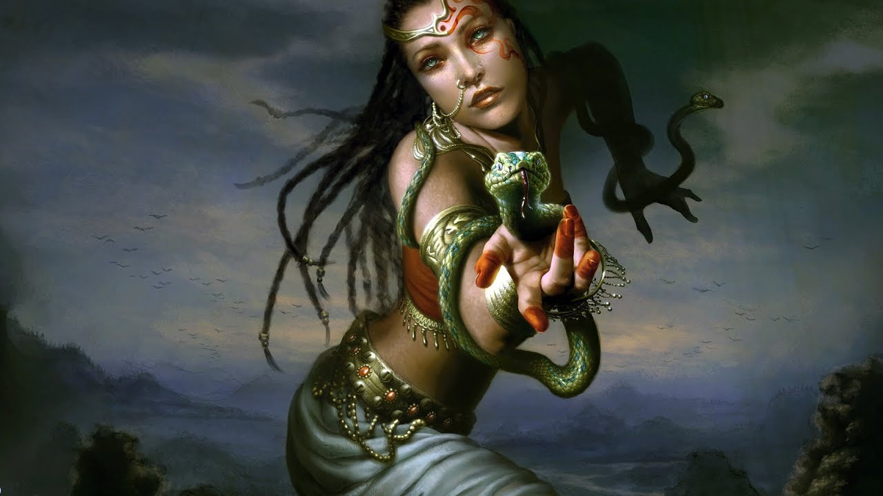 End Times When Evil Comes Out To Play Fantasy Women Fantasy Girl Mythology
