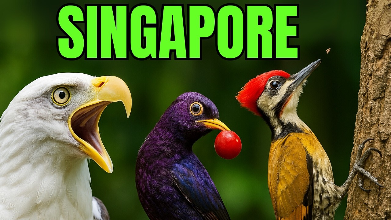 Birds of Singapore – 15 Strange Species You Won’t Believe Exist