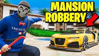Robbing LUXURY HOUSES In GTA 5 RP