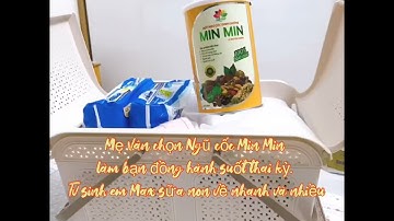 Ngũ cốc Min Min cho mẹ bầu