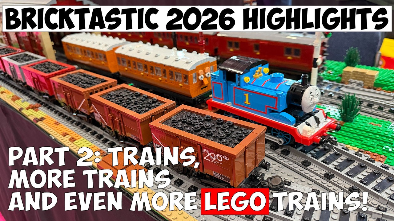 The BEST LEGO Train Layouts from Bricktastic 2026 🚂 Part 2