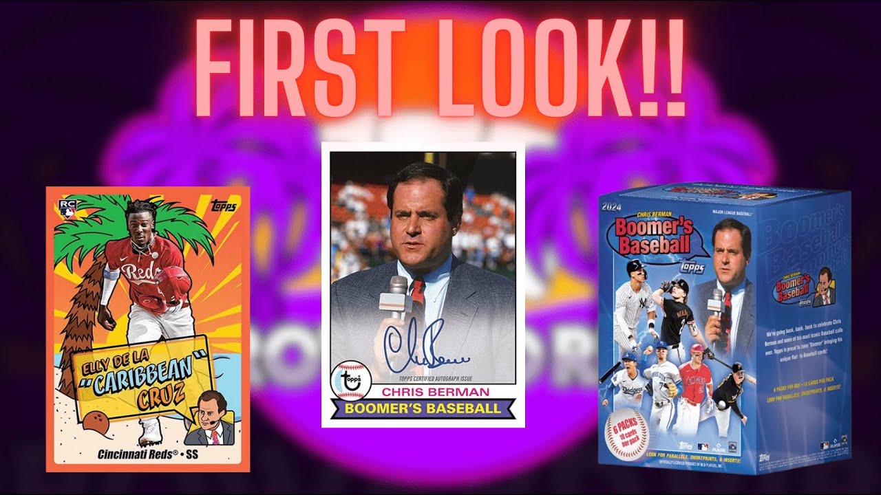First Rip!! 2024 Topps X Chris Berman: Boomer