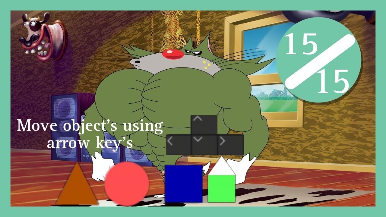 Move a objects using arrow keys - YouTube