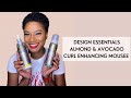Design Essentials Almond & Avocado Curl Enhancing Mousse | Wash N Go | Review on Type 4A Hair