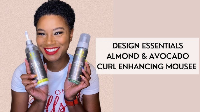 Design Essentials Natural Almond & Avocado Curl Enhancing Mousse