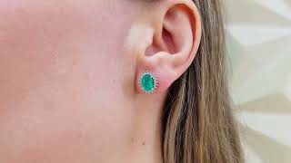 Video: Emerald earrings Orla DALIA 2.60