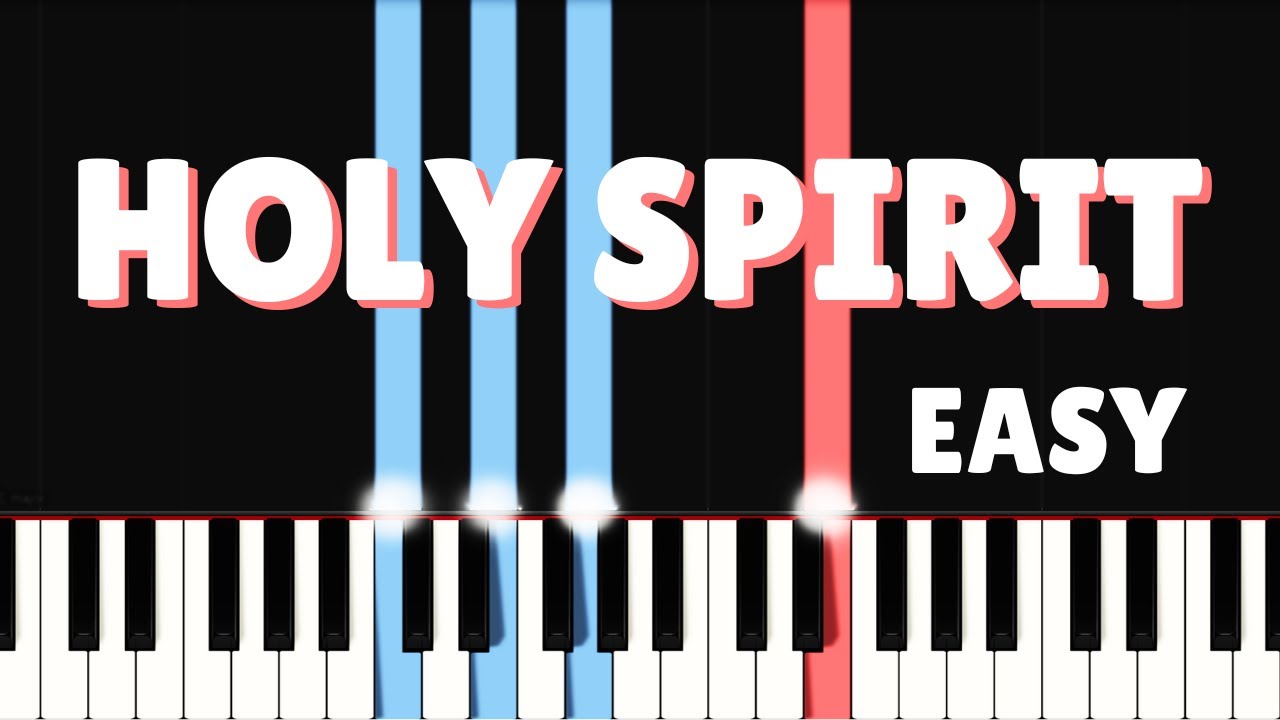Francesca Battistelli - Holy Spirit | EASY PIANO TUTORIAL by Synthly Piano