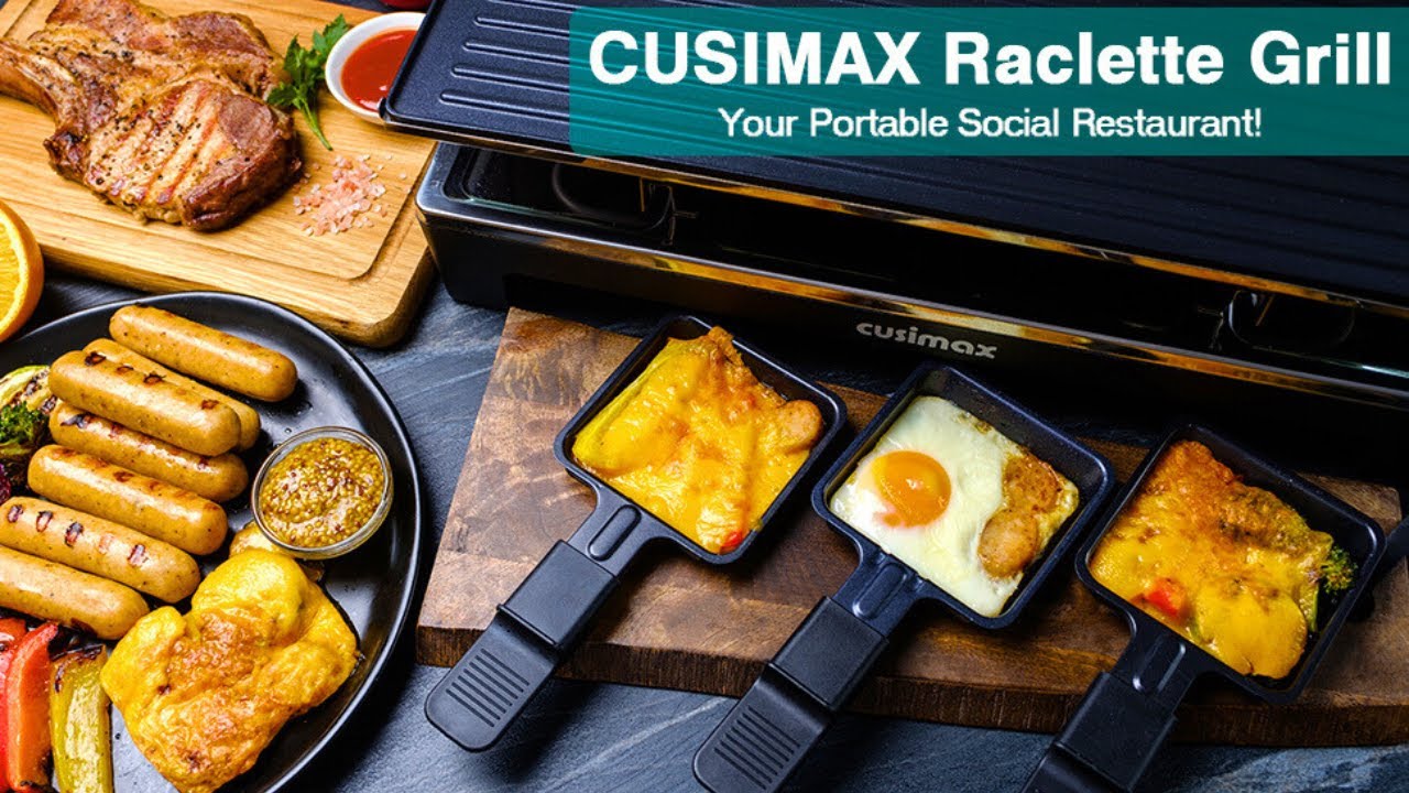 Max Raclette Cusimax Raclette Grill Electric Grill | Cusimax Electric Grill ...